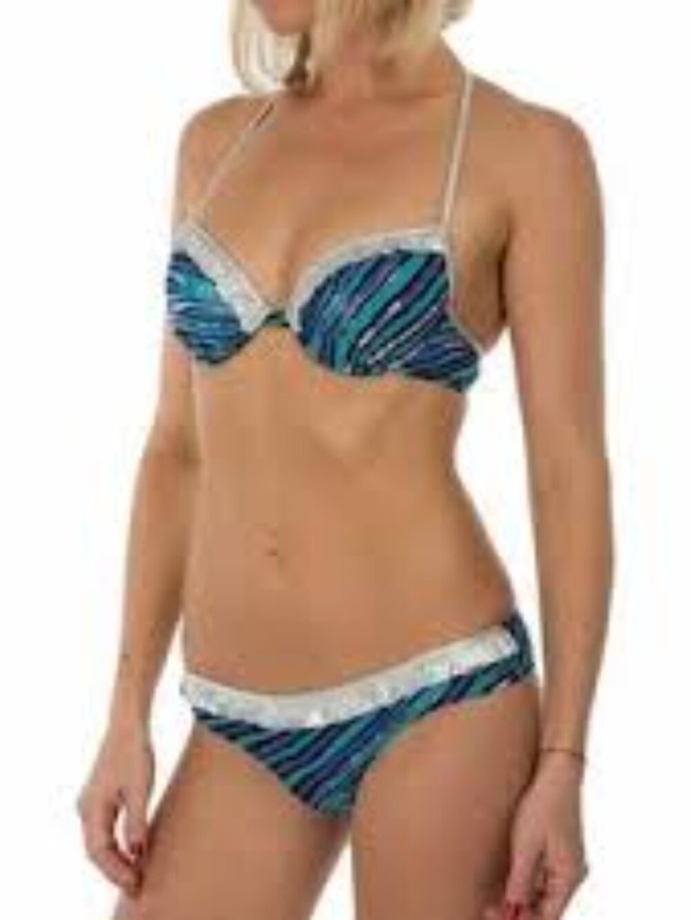 NWT Just Cavalli  Bikini Set Women Size S
